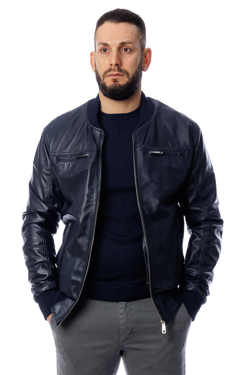 Bomber uomo 4 Stagioni blu