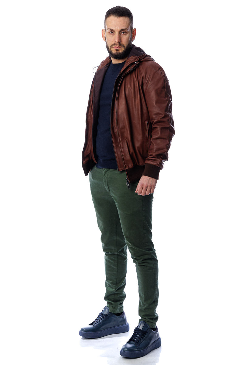 Bomber uomo 4 Stagioni marrone