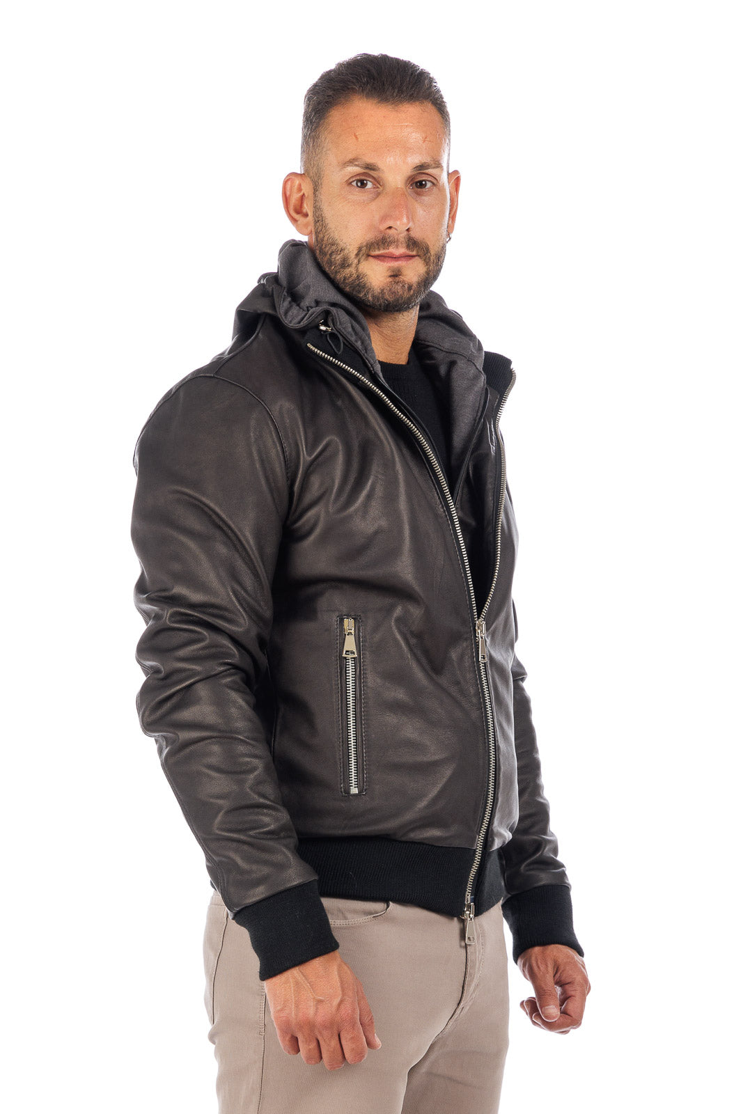 Bomber uomo 4 Stagioni nero