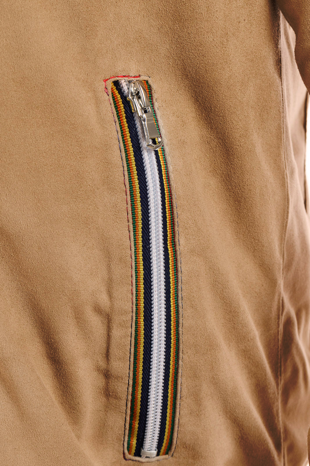Bomber Gold Bunn con zip miele