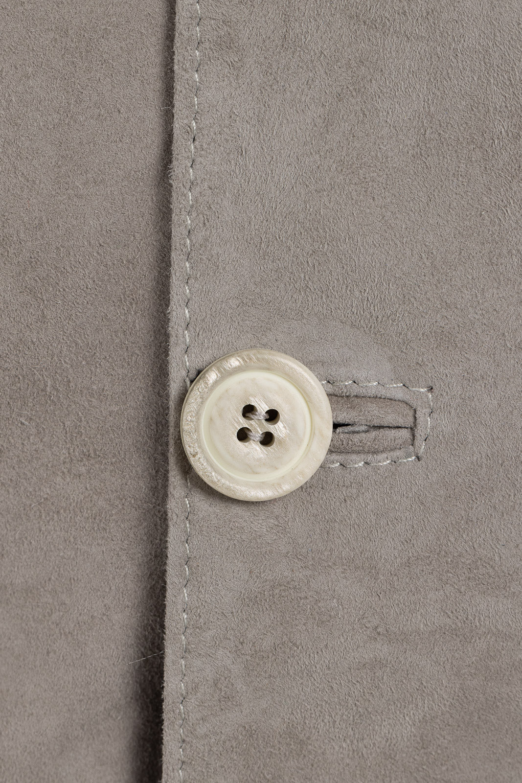 Giacca in pelle uomo con zip BOTT grigio perla