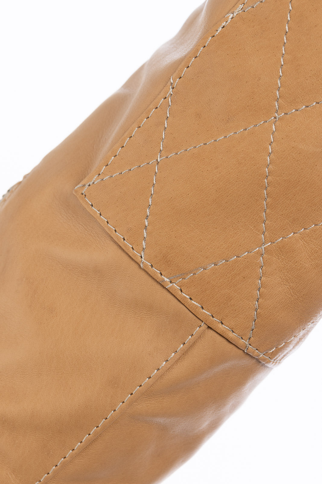 Giacca in vera pelle uomo con zip BEK sabbia