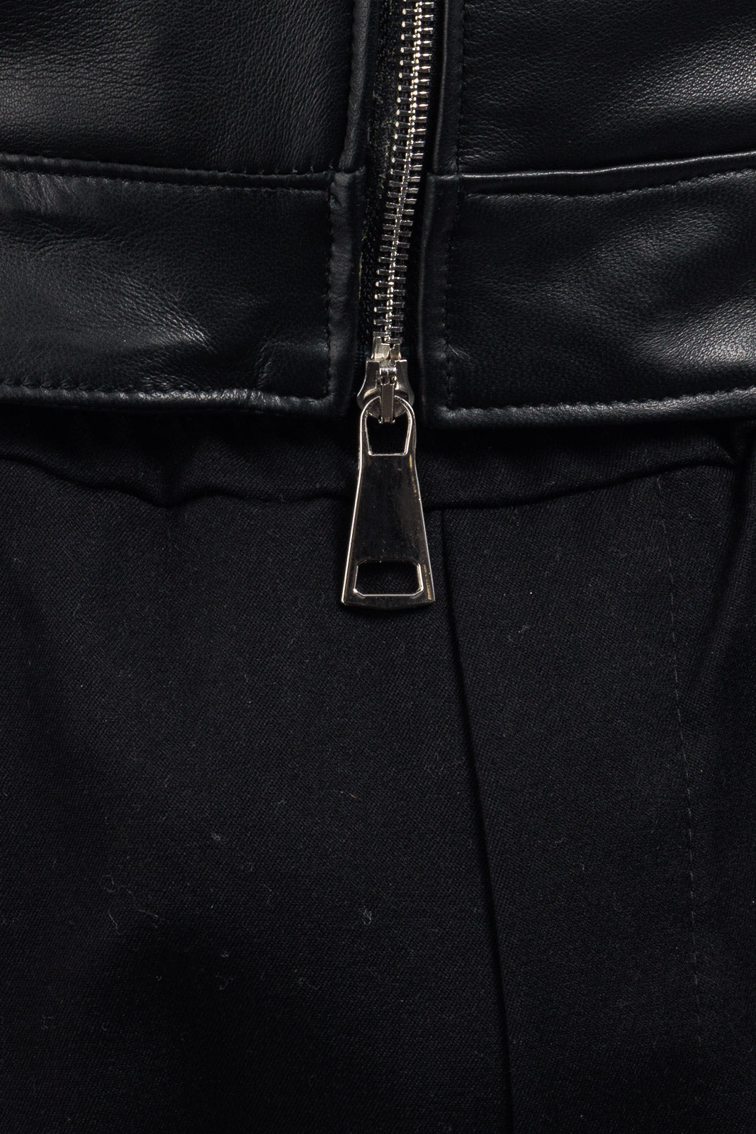 Giacca in vera pelle uomo con zip Reese