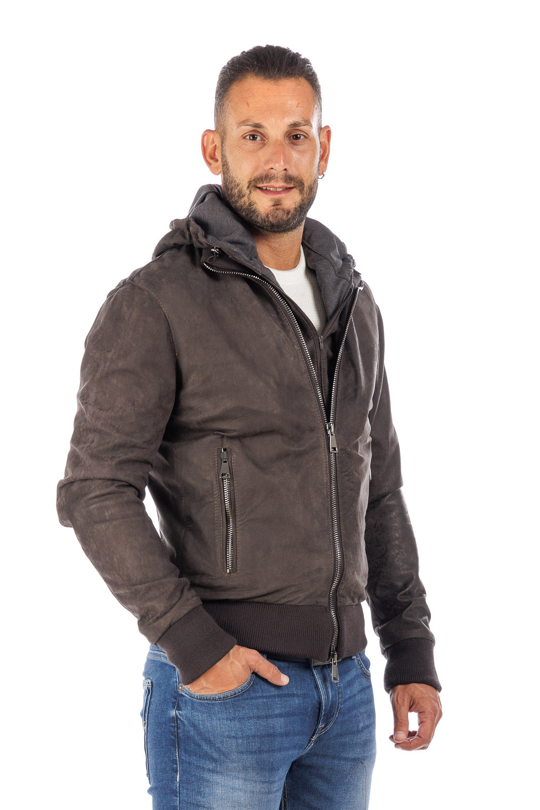 Bomber uomo 4 Stagioni pelle naturale