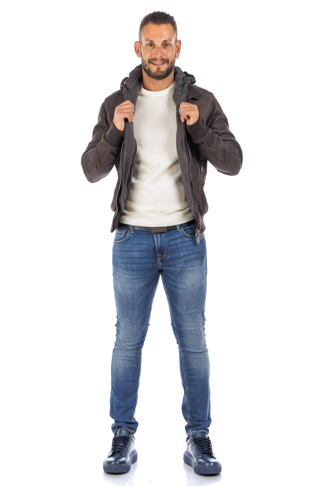 Bomber uomo 4 Stagioni pelle naturale