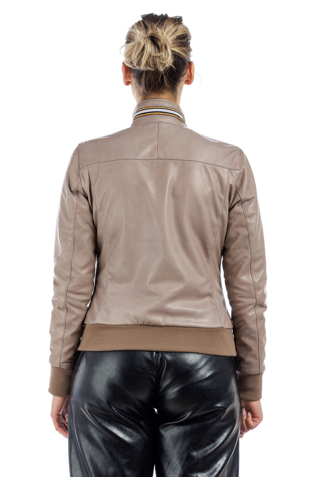 Bomber Gold Bunn con zip sabbia DONNA