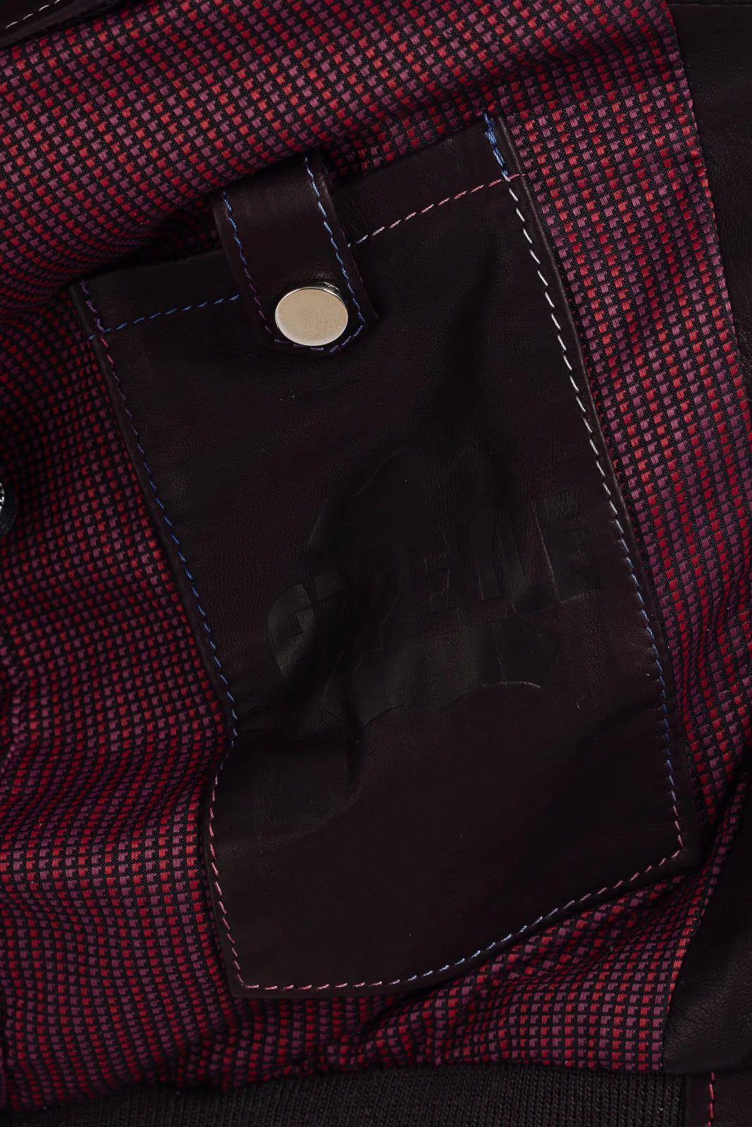Bomber Gold Bunn testa di moro in vera pelle con zip bambino
