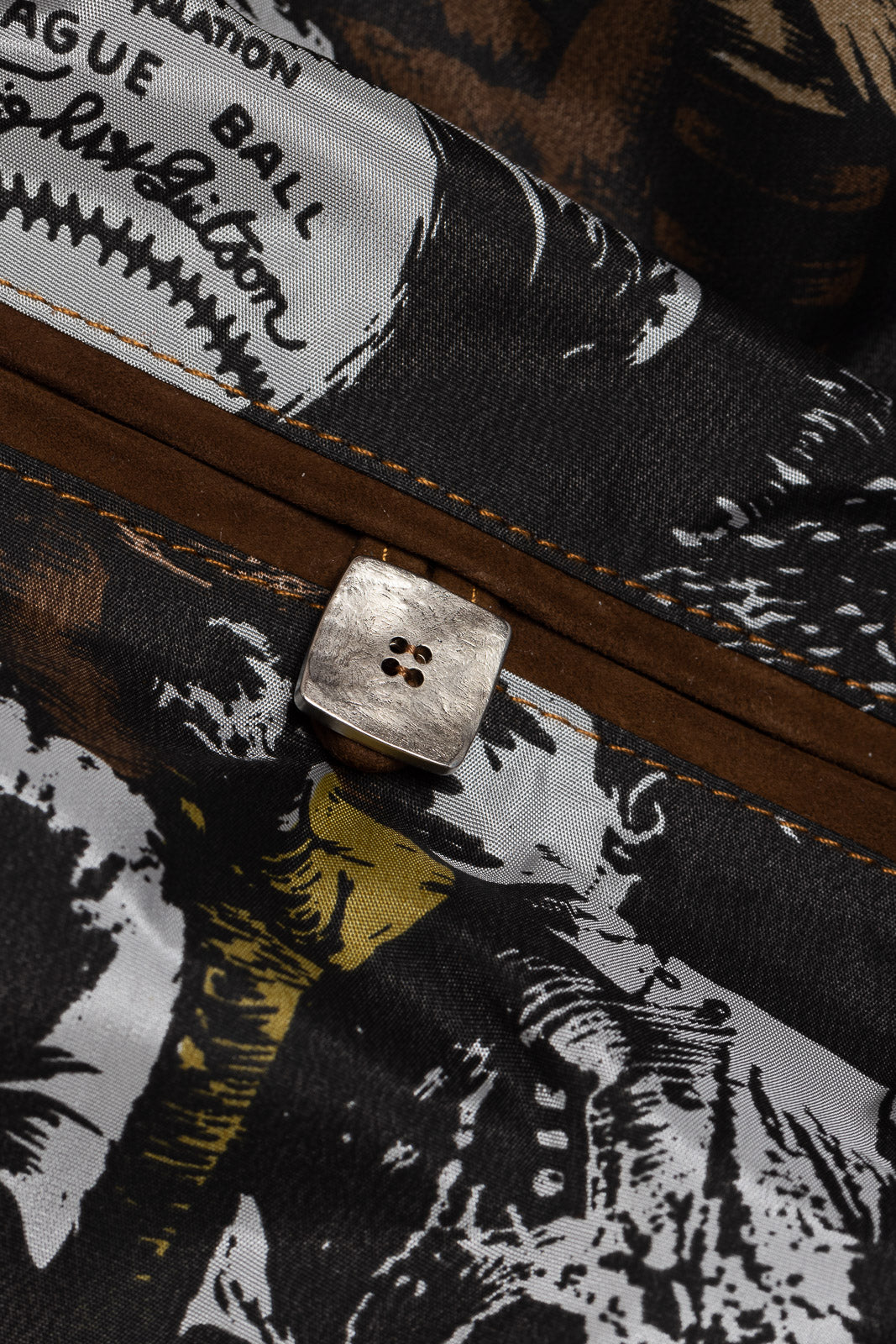 Giacca in pelle uomo con zip BOTT tabacco